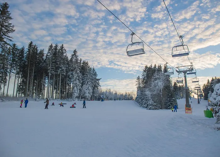 Welcome In - 'rothaarglueck' In Neuastenberg-winterberg Met Uitzicht En Terras Winterberg